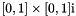 $[0,1]\times[0,1]{\rm i}$