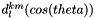 $ d^{km}_l(cos(theta)) $
